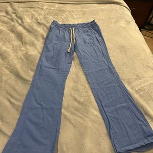 Roxy quicksilver linen pants